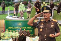 Kejati Maluku Gelar Upacara dan Ziarah ke Makam Pahlawan Kapahaha