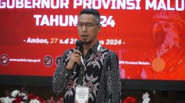 Ketua KPU Provinsi Maluku M. Shaddek Fuad. 28.08.2024
