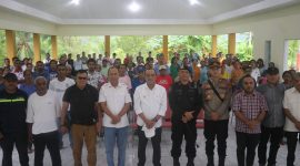 Bupati Maluku Tengah Zulkarnain Awat Amir bersama Forkopimda Maluku Tengah