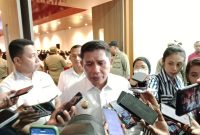 Pemkot Ambon Tertibkan Pasar 
Foto : Walikota Ambon Bodewin Melkias Wattimena