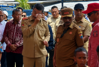 Gerak Cepat Tangani Pengungsi, Gubernur Maluku dan Bupati SBB Tinjau Langsung Desa Patahuwe dan Lisabata