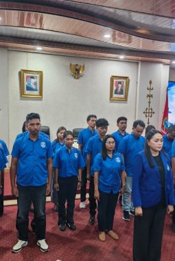 Lantik Pengurus GAMKI Kota Ambon, Hallauw : Kader Harus Memberikan Kontribusi Kepada Masyarakat