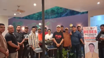 Serap Aspirasi Saat Reses, Hadianto Berdialog dengan Pemuda Ambon di Federasi Olahraga
