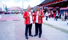 Danrem 151/Binaiya Meriahkan HUT ke-451 Kota Ambon dengan Nuansa Budaya Maluku
