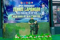 Pangdam Buka Open Turnamen Tenis Piala Panglima TNI Cup 2026 Menuju HUT ke-81