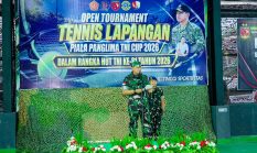 Pangdam Buka Open Turnamen Tenis Piala Panglima TNI Cup 2026 Menuju HUT ke-81