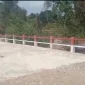 Jembatan Armco Desa Hiay - Desa Ilwaki MBD.*