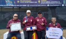 Astrid Marsela Raih Juara Dua Menyelam Di Open Turnamen Panglima TNI