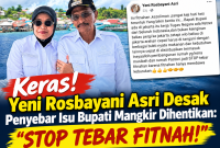 Keras! Yeni Rosbayani Asri Desak Penyebar Isu Bupati Mangkir Dihentikan: “Stop Tebar Fitnah!”