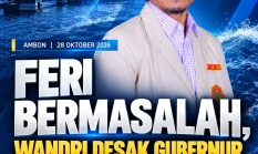 Feri Bermasalah, Wandri Desak Gubernur Evaluasi Kepala Dinas Perhubungan Maluku