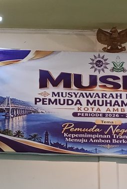 Musda Pemuda Muhammadiyah Ambon: Lukman Rumbori Dorong Lahirnya Pemuda Negarawan
