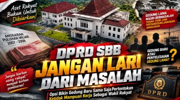 Gedung DPRD SBB Terbengkalai dalam Persoalan, Wacana Gedung Baru 2027 Jadi Cermin Kegagalan Kolektif Dewan