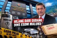 331 Kg Merkuri Ditaksir Rp827,5 Juta Raib, ESDM Maluku Didesak Jelaskan Tata Kelola Barang Rampasan